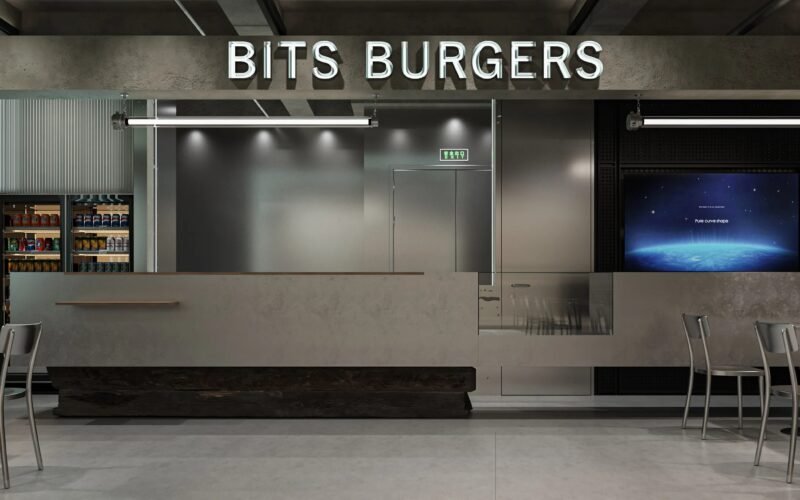 Projeto Comercial: Bits Burgers (Estilo Industrial Urbano)