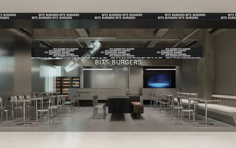 Projeto Comercial: Bits Burgers (Estilo Industrial Urbano)