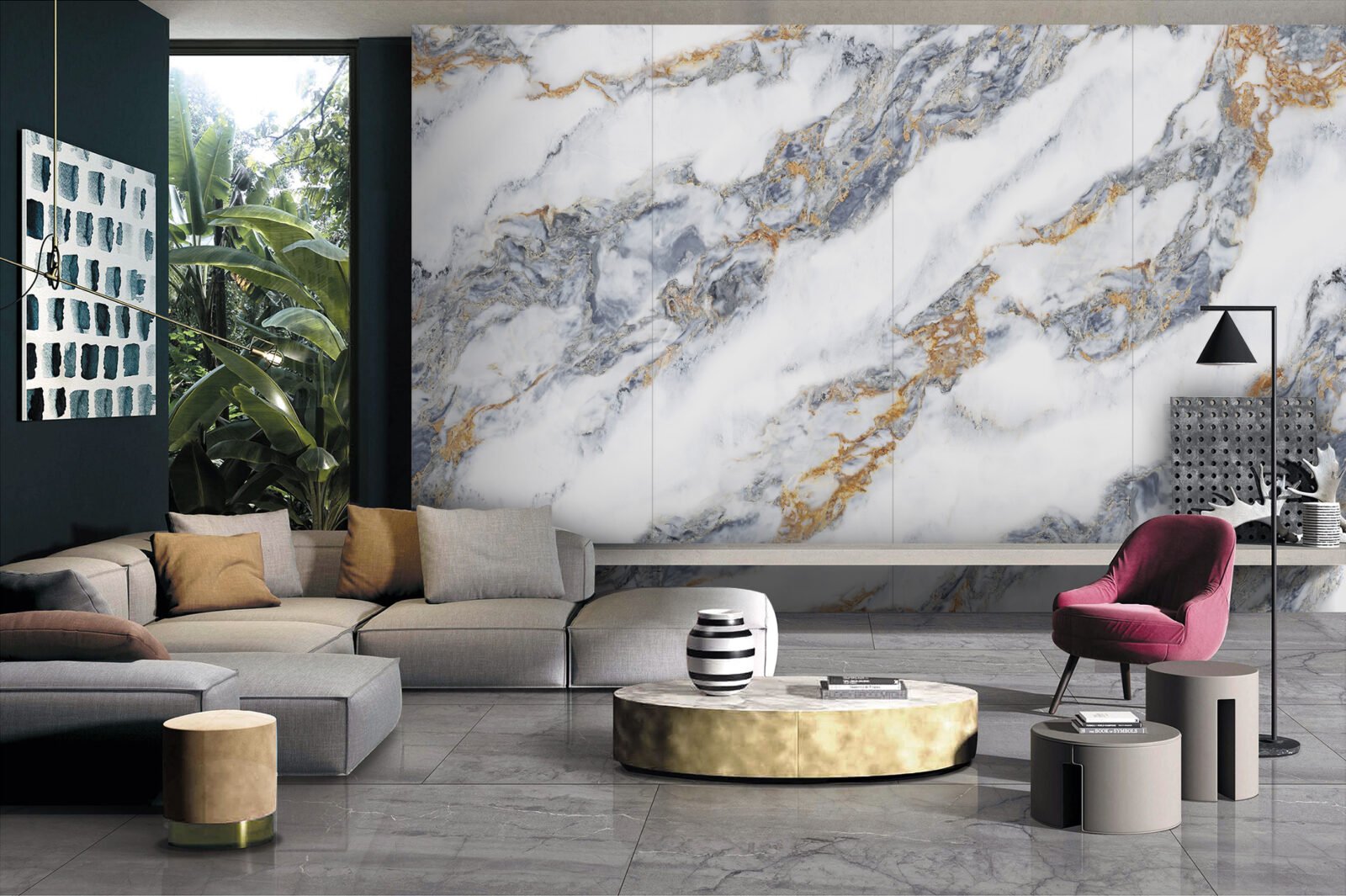Painel de Parede – Textura de Pedra