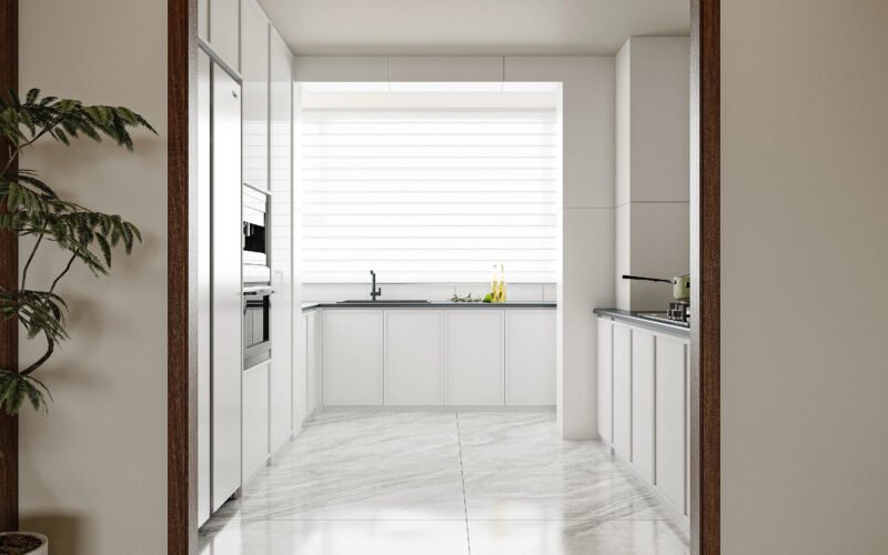 Projeto Residencial: Apartamento Urbano Contemporâneo com Painéis de Parede WPC Multifacetados