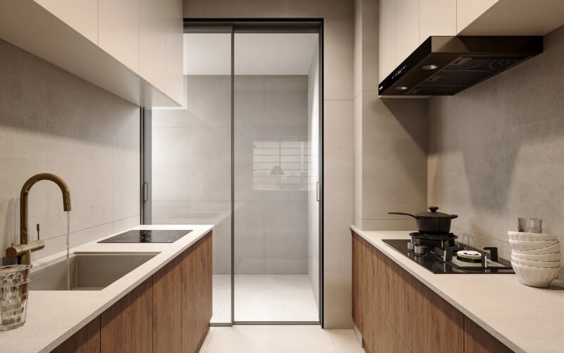 Projeto Residencial: Apartamento Urbano Contemporâneo com Painéis de Parede WPC Multifacetados